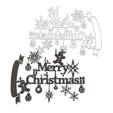 Christmas Metal Cutting Dies Stencil for DIY Scrapbooking Album Paper Card Craft