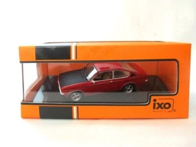 OPEL KADETT C COUPE SR 1976 RED BLACK IXO CLC490N 1:43 LHD ROUGE DIE CAST - Photo 1/2