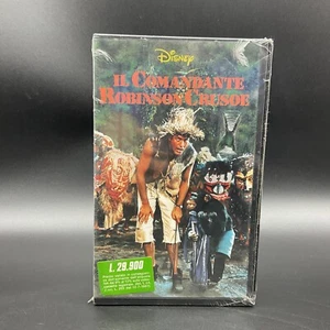 the Commander Robinson Crusoe VHS Disney VINTAGE FILM NEU SEALED#[MB] - Bild 1 von 2