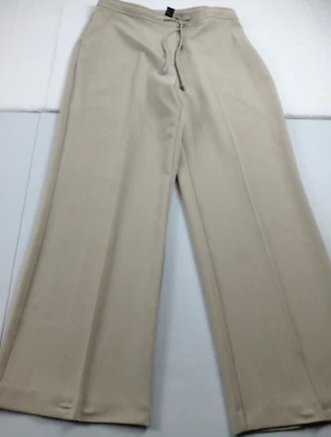 Pantalones de vestir Ashley Stewart para mujer talla 14 beige ropa de oficina clásicos Foto 1 de 4