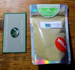JALAPENO Chili Pepper POWDER 2-oz Bag MILD Fresh - Picture 1 of 23