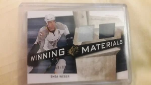 08/09 UD SPX Winning Materials Shea Weber #d /99 - Foto 1 di 2