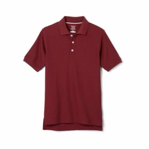 French Toast Boys Short Sleeve Pique Polo Burgundy Size XS (4/5) New/Sealed! - Picture 1 of 1