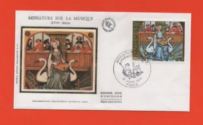 FDC 1979 - Miniature On Music - 15th Century (Ref. 4210) - Image 1 of 2