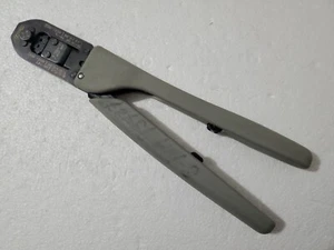 TYCO 91504-1 Side Entry Ratcheting Crimper Hand Tool 20-14 AWG - Picture 1 of 16