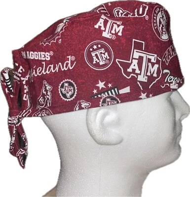 NCAA Texas A&M Aggieland Scrub Hat Chemo Cap - Image 1 of 4
