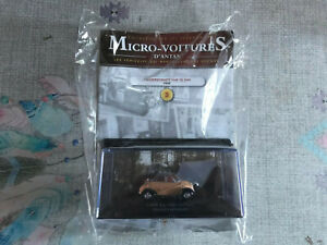 Voiture Miniature Messerschmitt FMR TG 500  Micro-Voitures D'Antan Altaya 1/43