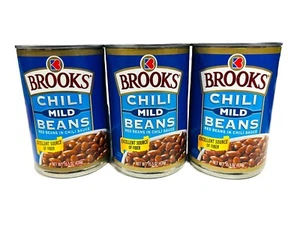 Frijoles de chile suave Brooks en salsa de chile 15,5 oz (paquete de 3) - Imagen 1 de 1