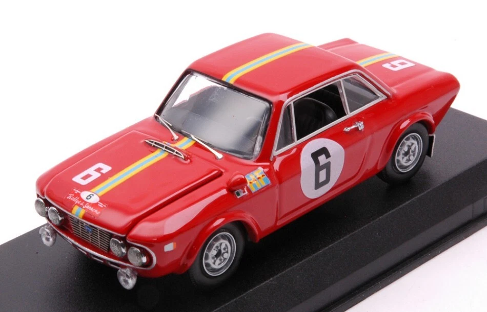 BEST MODEL BT9842 LANCIA FULVIA 1.3 COUPE' HF N.6 WINNER SANREMO RALLY 1969 KALL - Immagine 1 di 1