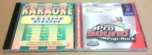 (2) KARAOKE CD SET CD+G ABBA 2002 PRIDDIS + CELINE DION 1998 BCI - Picture 1 of 7