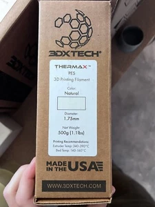 3DXTech PES Filament, Originalverpackt 500g 3D Druck Filament - Afbeelding 1 van 1