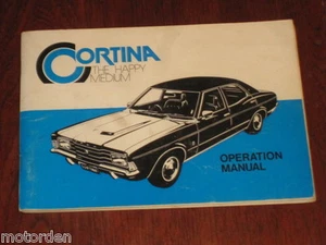AUSTRALIA Ford CORTINA 1976 OPERATION MANUAL handbook FREE POST AUSTRALIA - Picture 1 of 5