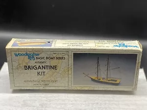 Woodkrafter Kits Basic Boat Series Auténtico KIT Modelo BRIGANTINE Nº107 - Imagen 1 de 9