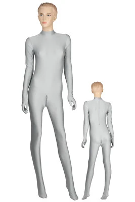 Ganzanzug Damen Rücken-RV+Schritt-RV+Hand+Fuss stretch shiny glänzend - Bild 1 von 2