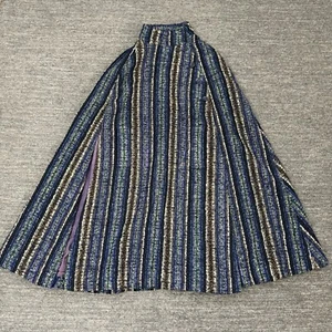 Vintage Boru By Jimmy Hourihan Womens Striped Cape Knit lagenlook Artsy Ireland - Picture 1 of 10
