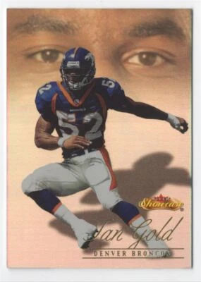 2000 Fleer Showcase Ian Gold Rookie 1320/2000 Denver Broncos #160 - Image 1 of 2