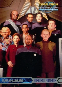 STAR TREK DEEP SPACE 9 ERINNERUNGEN AUS DER ZUKUNFT 1999 SKYBOX PROMO KARTE OHNE NUMMER - Bild 1 von 1