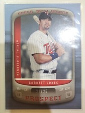 GARRETT JONES 2005 Upper Deck Update Prospect SP RC /25 Rare