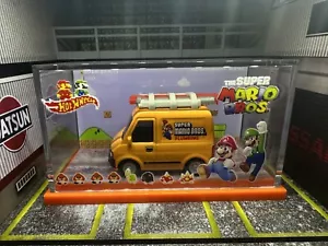 HOT WHEELS Plumber Van The Super Mario Bros Movie) RLC Style Display Case No Car - Picture 1 of 8