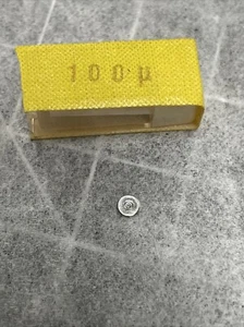 Platinum Aperature 100 Micron 3.04mm x 0.25mm 61100 P3100-AB SEM FEI JEOL MORE! - Picture 1 of 1