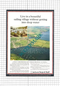 Dittisham Court Dittisham Devon Property Sale Advert - 1990 Clipping / Print - Picture 1 of 1