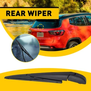 Rear Wiper Blade and Arm for Jeep Compass 2017-2020 Back Window Windshield Wiper - Picture 1 of 12