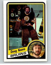 1984-85 O-Pee-Chee #5 Doug Keans  RC Rookie Boston Bruins V63743