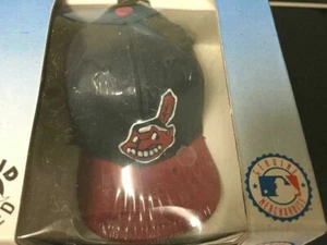 CHIEF WAHOO CLEVELAND INDIANS MINI CERAMIC HAT CAP CHIEF WAHOO  NEW - Picture 1 of 2