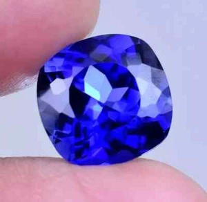 AA+ Natural EGL Certified Loose GK Gemstone Blue Cushion Cut Sapphire 10.38 Ct+ - Picture 1 of 5