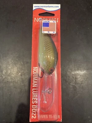 Norman Lures DD22 Copper Green - Image 1 of 3