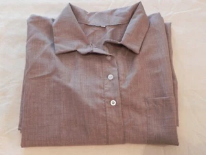 Solid Brown Business Style Dress, Women's Size 3XL  - Picture 1 of 4
