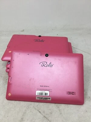 iRola DX758 Pro PINK-LOT OF 6-FOR PARTS-READ DESCRIPTION -rz - Image 1 of 2
