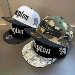 Mens Hip Hop Snapback Cap Flat Peak Baseball Caps Street Dance Rock Trucker Hats - Picture 1 of 18