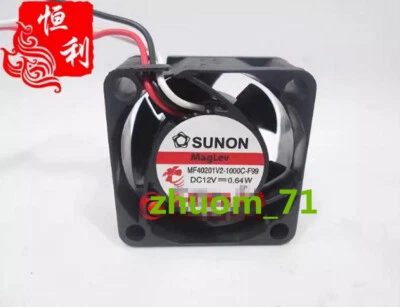 1PC SUNON MF40201V2-1000C-F99 4020 12V 0.64W cooling fan - Image 1 of 2