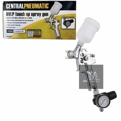 NEW PNEUMATIC 120cc HVLP Touch Up Air Spray Gun Sprayer Paint Painting Painter - Image 1 of 3
