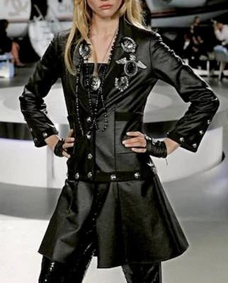 ¡¡Nuevo!!️CHANEL✈️ Cruise 2008 Runway Convertible Falda Chaqueta Talla 40 P32194V22714 Foto 1 de 4