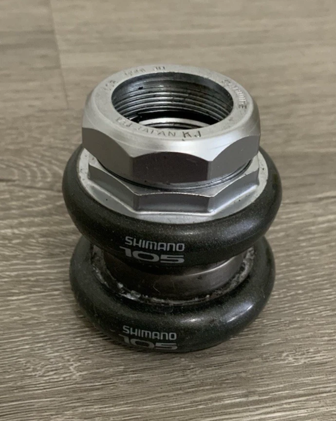 SHIMANO 105 HEADSET MODEL HP 1050 STEEL 140 GRAMS 26.4 MM CROWN RACE - Image 1 of 4