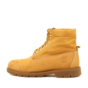 Timberland Herren 6634A Stiefel Gelb Nubukleder High-Top 6 Classic Boots EU 42 - Bild 1 von 9