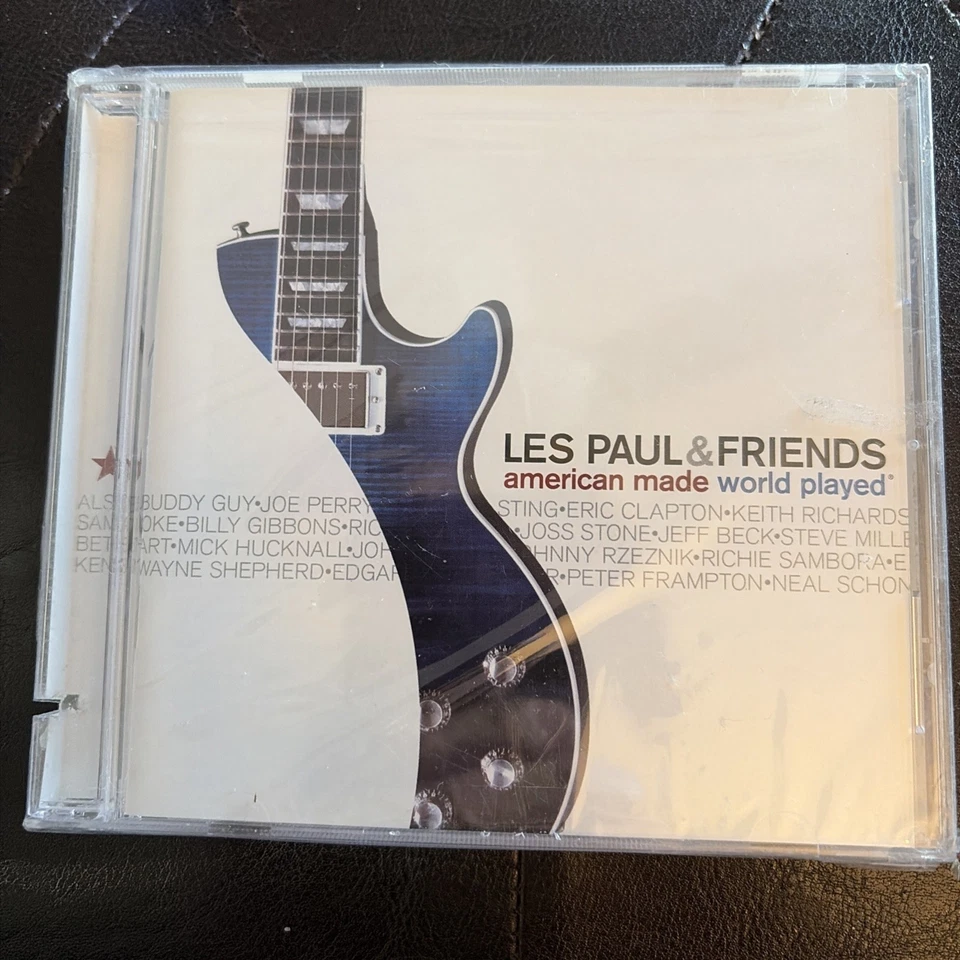 American Made World Played by Les Paul Sealed CD Sting Steve Miller Joe Perry - Image 1 of 1