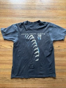 Nine Inch Nails Vintage Now I’m Nothing 1991 Original Shirt THRASHED SEE PICS - Picture 1 of 9