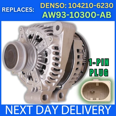 for JAGUAR XJ (X351) 3.0 DIESEL SDV6 2009-2016 ALTERNATOR AW93-10300-AB C2D2661 - Image 1 of 3