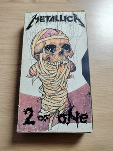 Metallica 2 of One VHS Video Slip Case - Imagen 1 de 5