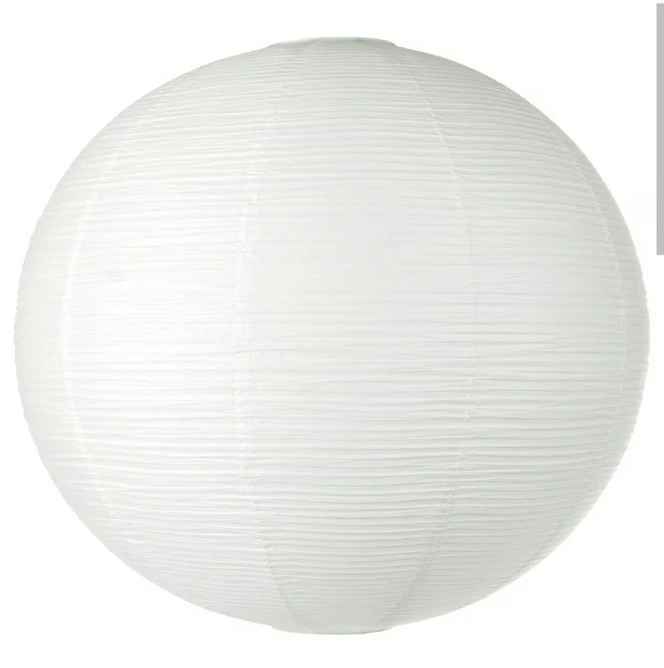 IKEA GULLSUDARE Pendant Lamp Shade White/handmade  27 ½" 805.836.16 - Image 1 of 1