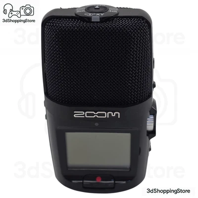 Zoom H2n Handy Recorder tragbarer digitaler Audioaufnahmegerät Schwarz - Bild 1 von 4