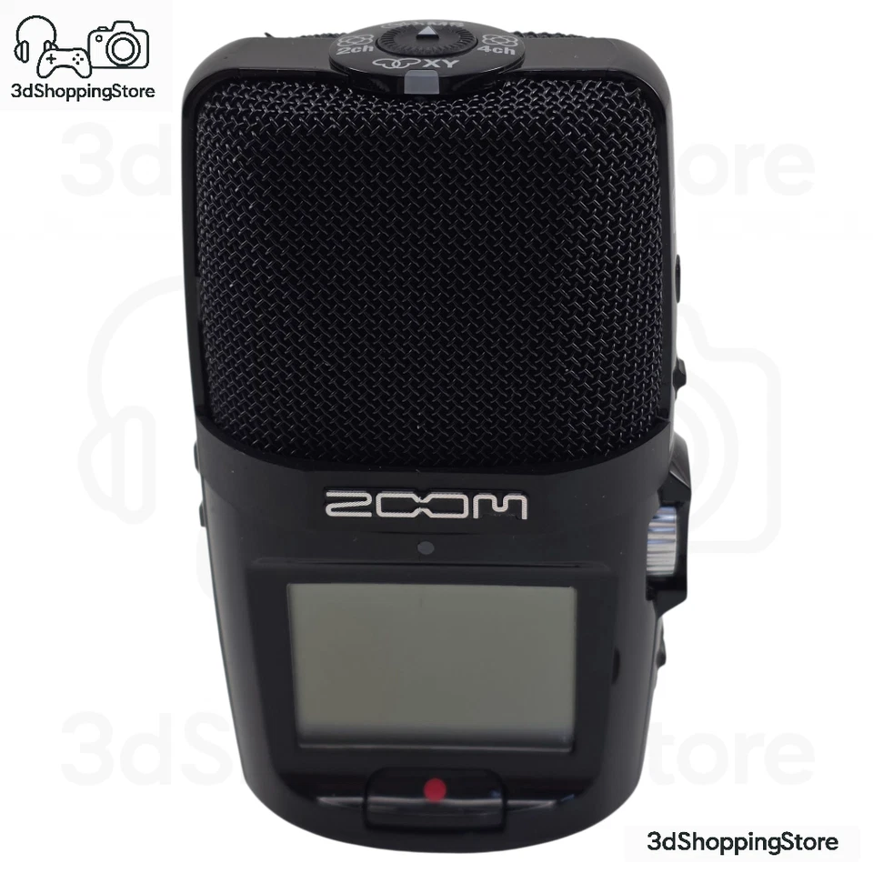 Zoom H2n Handy Recorder tragbarer digitaler Audioaufnahmegerät Schwarz - Bild 1 von 4