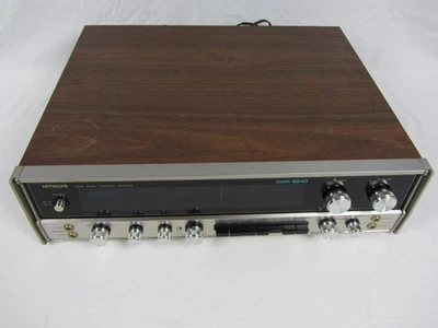 Hitachi SMR-5240 твердотельный 4-канальный ресивер винтажный б/у 1970-е протестирован - Изображение 1 из 4