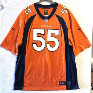 Nike Authentic XL Limited Denver Broncos Bradley Chubb Jersey 55 - Picture 1 of 9