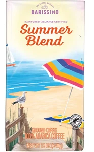 3 BAGS BARISSIMO SUMMER BLEND GROUND COFFEE 12-OZ BAG - Picture 1 of 3
