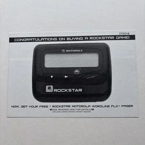 Earthworm Jim 3D Nintendo 64 1999 N64 Authentic Pager Registration Card Only - Bild 1 von 6