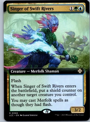 Singer of Swift Rivers (Extended Art) - Commander: The Lost Caverns of Ixalan - - Image 1 of 2